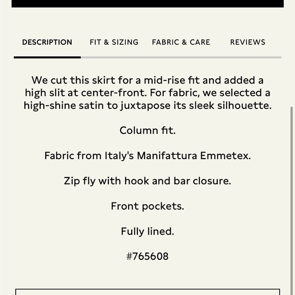 Banana republic Alix Satin Midi Skirt - Picture 5 of 9